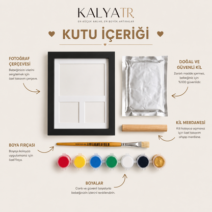 KalyaTR  Bebek El Ayak İzi Seti